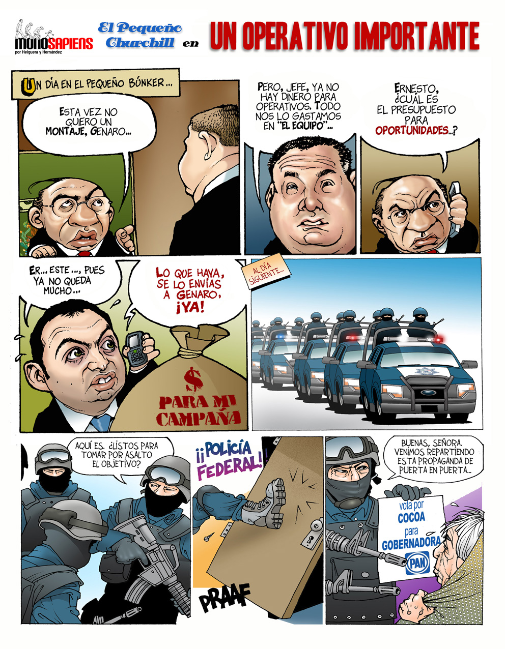 Un operativo importante. Domingo 7 de agosto de 2011